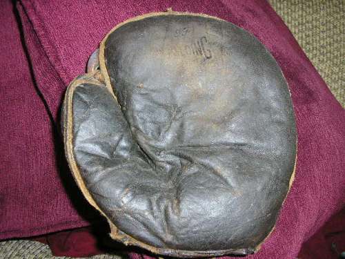 c. 1910's Spalding 9F Fielders Mitt Front